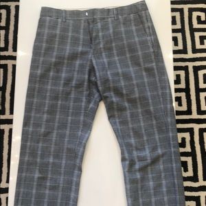Hugo Boss plaid pants